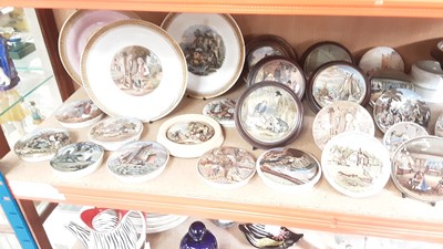 Lot 1210 - Collection of approximately Victorian Prattware pot lids