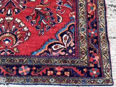 Lot 1446 - Iranian woolen carpet