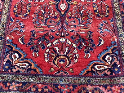 Lot 1446 - Iranian woolen carpet