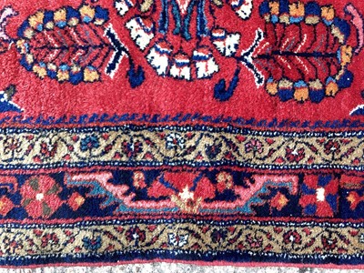 Lot 1446 - Iranian woolen carpet