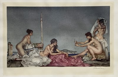 Lot 320 - Two pencil signed William Russell Flint prints