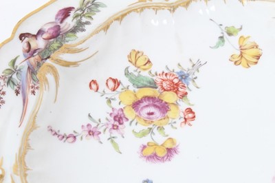 Lot 280 - 18th century Chelsea Derby porcelain plate
