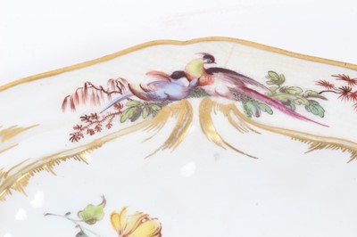 Lot 181 - 18th century Chelsea Derby porcelain plate
