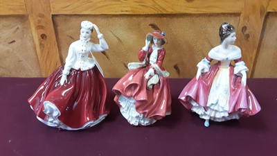 Lot 1162 - Thirteen Royal Doulton and NAO figures