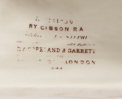 Lot 195 - Victorian Copeland & Garrett Parian ware figure