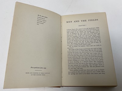 Lot 1701 - Adrian Bell - Men And The Fields, illustrations by John Nash, first edition 1939