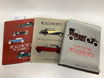 Lot 2021 - Collection of Rolls-Royce books - (6)