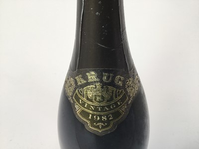 Lot 37 - Champagne - one bottle, Krug 1982 Vintage