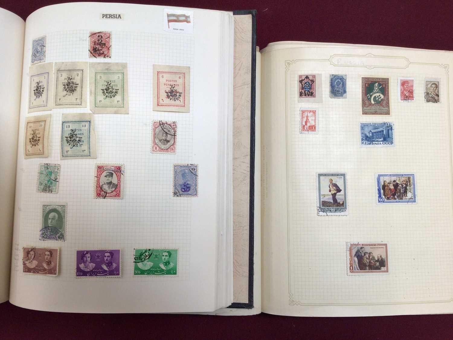 Lot 1508 - Selection of stamps in albums and ephemera to be assessed