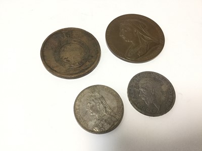 Lot 402 - G.B. - Mixed coins and AE medallions