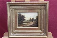 Lot 1222 - Late 19th century English School oil on panel -...