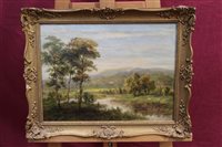 Lot 1224 - Late 19th century English School oil on canvas...