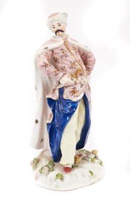 Lot 181 - 18th century Meissen figure