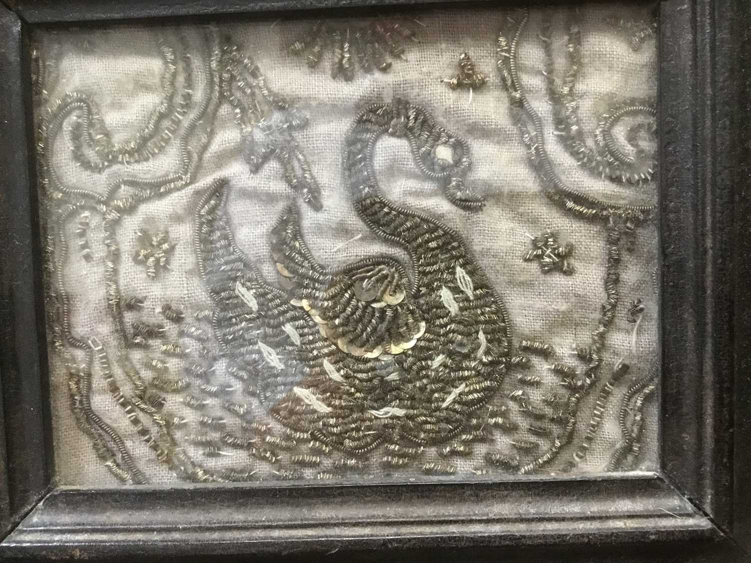 Lot 832 - Pair of 17th century or later stumpwork