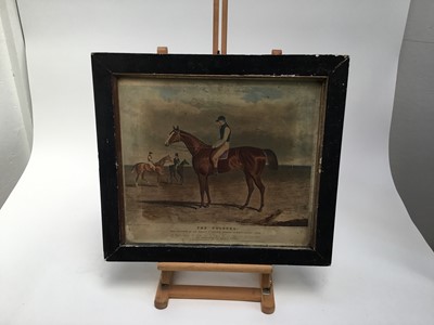 Lot 71 - After J F Herring, two aquatints of racehorses - ‘The Colonel’ and ‘Memnon’