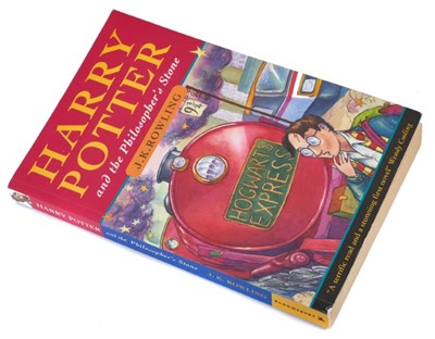 Lot 810 - J. K. Rowling - Harry Potter and the Philosopher's Stone, rare and desirable first edition, first printing 1997.