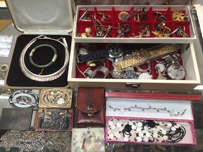 Lot 700 - Collection of costume jewellery and wristwatches