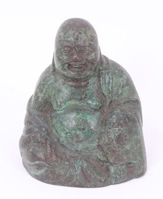 Lot 770 - Hollow cast bronze Buddha