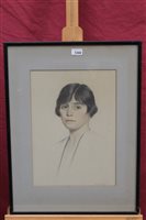 Lot 1244 - Cecil Stuart Jameson (1883 - ?), charcoal and...