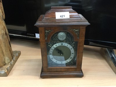 Lot 421 - Good quality early 20th century mantel clock retailed by the Goldsmiths & Silversmiths Company Ltd, Regent Street, London