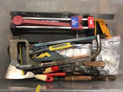 Lot 445 - Collection of assorted tools to be sorted into suitable lots