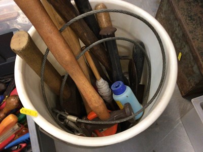 Lot 445 - Collection of assorted tools to be sorted into suitable lots