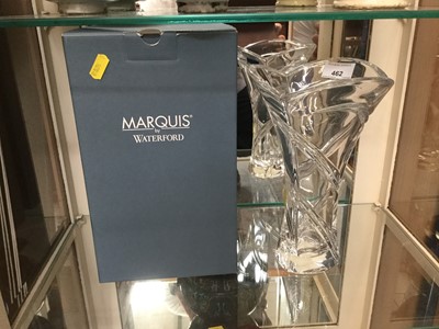 Lot 462 - Waterford Crystal Trillium 10" vase in original box