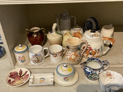 Lot 251 - Lot Poole, Carlton ware and decorated china