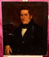 Lot 1264 - Ethan Allen Greenwood (1779 - 1856), oil on...