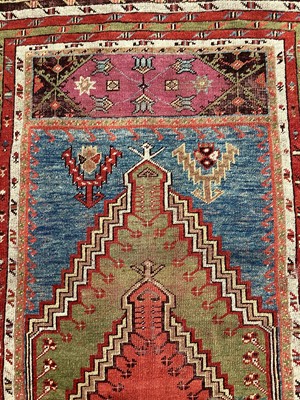 Lot 1449 - Eastern prayer rug, 125cm x 190cm