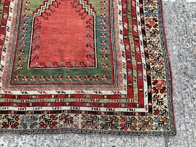 Lot 1449 - Eastern prayer rug, 125cm x 190cm