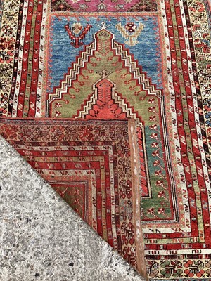 Lot 1449 - Eastern prayer rug, 125cm x 190cm