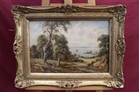 Lot 1268 - Sidney Yates Johnson (act. 1890 - 1926), oil...