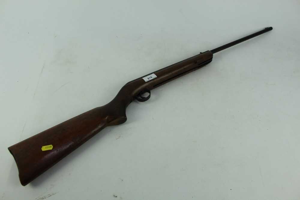 Lot 915 - Vintage BSA Air Rifle, stamped B42218