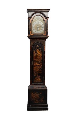 Lot 614 - Benjamin Turner, London: 18th century and later ebonised longcase clock