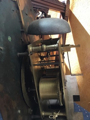 Lot 690 - Benjamin Turner, London: 18th century and later ebonised longcase clock