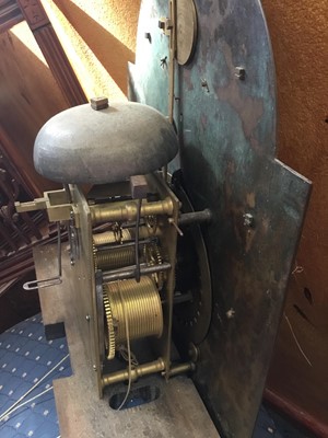 Lot 690 - Benjamin Turner, London: 18th century and later ebonised longcase clock