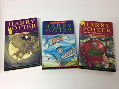 Lot 1415 - Four Harry Potter books