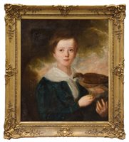 Lot 1278 - Victorian English School oil on canvas - boy...