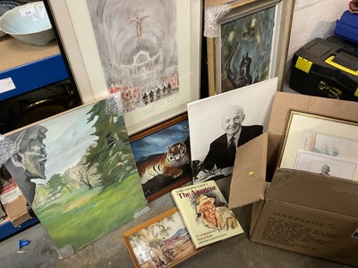 Lot 129 - Collection of pictures and related material relating to Lord Peter Thornycroft