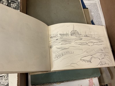 Lot 156 - Collection of materials relating to artist and illustrator Betty Dougherty