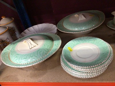 Lot 533 - Art Deco Burleigh Ware dinner service