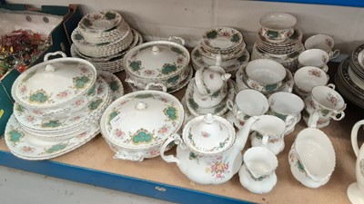 Lot 1201 - Royal Albert Berkeley pattern tea and dinner service - 101 pieces