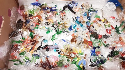 Lot 1199 - Collection of Murano glass animals