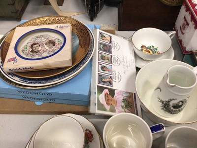 Lot 285 - Large selection of Royal commemorative ceramics, various makes and dates, together with other items