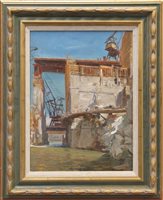 Lot 1291 - Sergueï M. Kamanine (b. 1915), oil on board -...