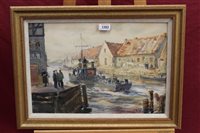 Lot 1293 - Solomon Boim (1899 - 1978), watercolour -...