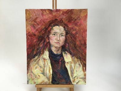 Lot 5 - Elisabeth Fraser (b.1930) collection of ten oils on canvas - portraits, unframed