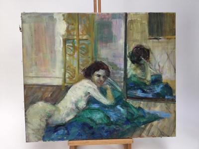 Lot 8 - Elisabeth Fraser (b.1930) collection of eleven oils on canvas - life studies, unframed