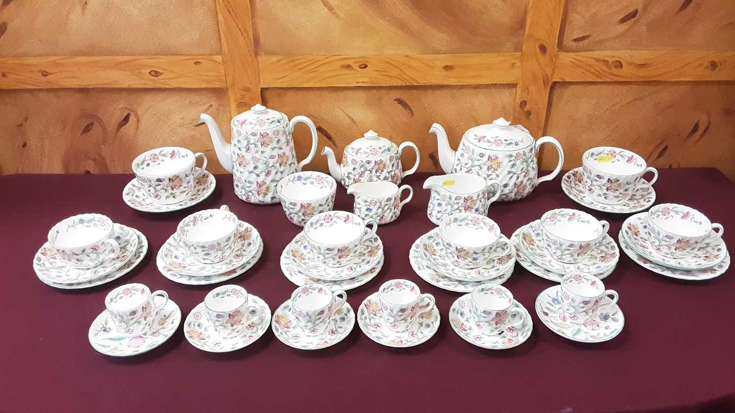 Lot 1151 Minton Haddon Hall tea and coffee service